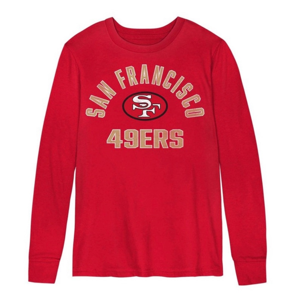 NFL San Francisco 49ers Boys' Long Sleeve Core T-Shirt
